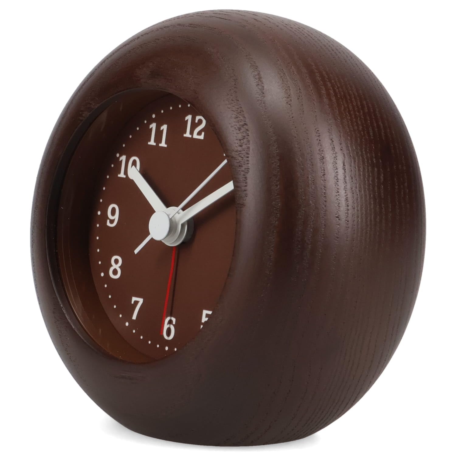 Remnos LA13-12 NT Lemnos Analog Alarm Clock, Rest, Natural Color Wood
